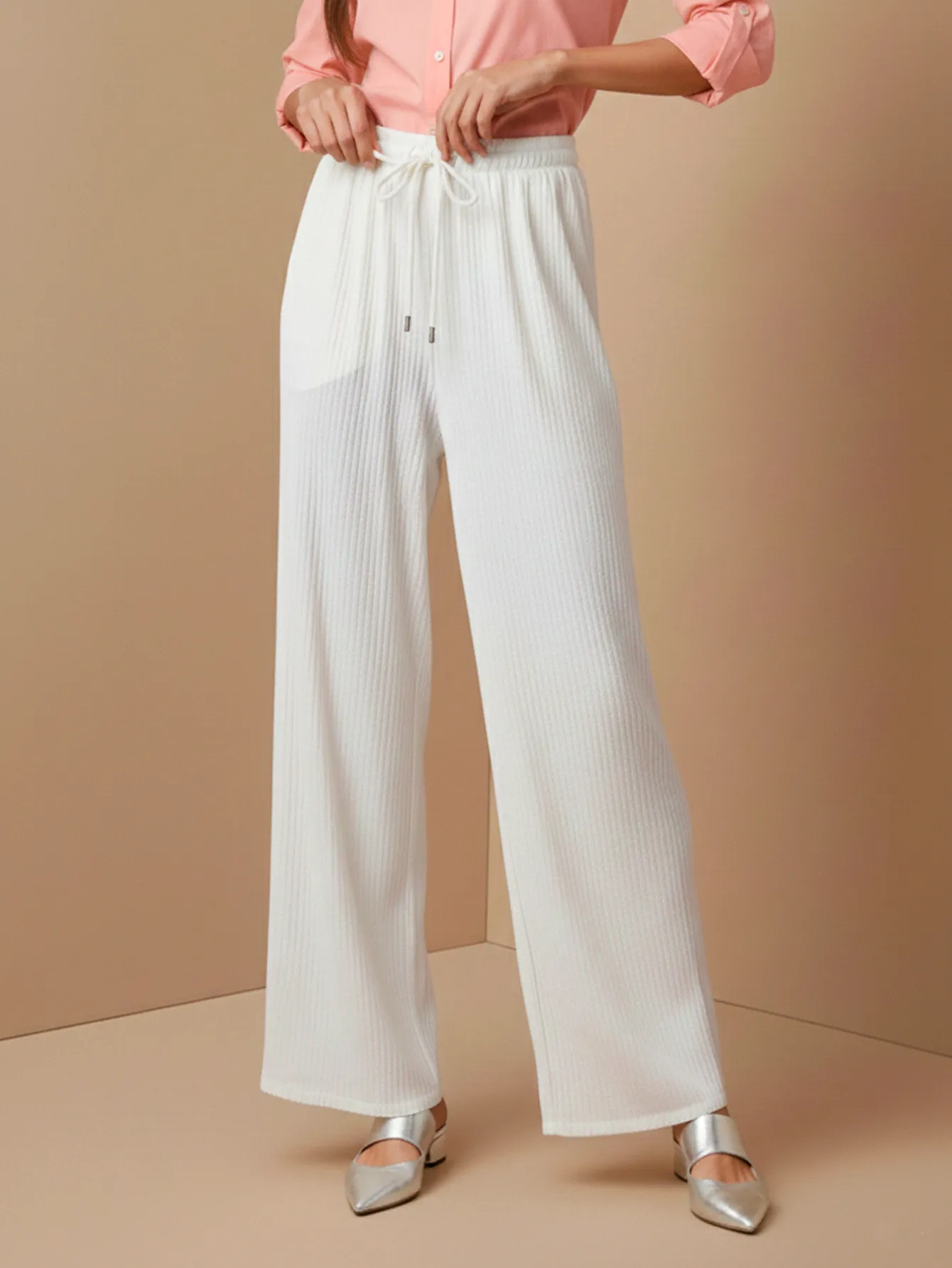 AD2625 PANTALON DE PIERNA ANCHA 9407